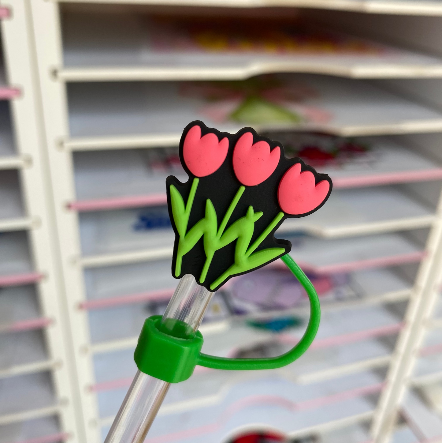 Cubrepopote Silicón 424 Flores y Plantas