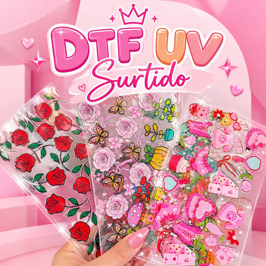 DTF UV Surtido | Diseños Variados