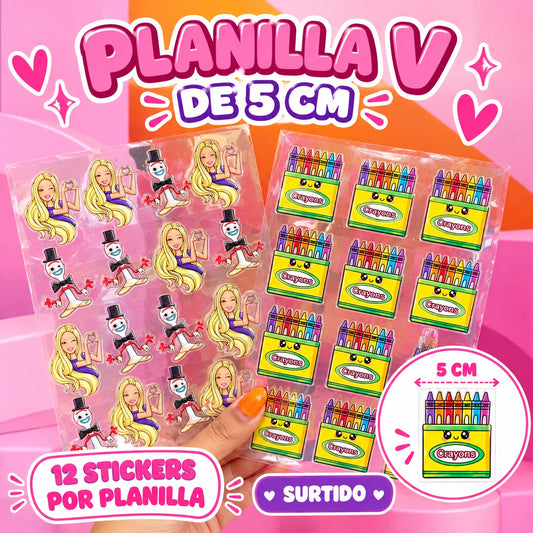 Planilla UV| Surtido