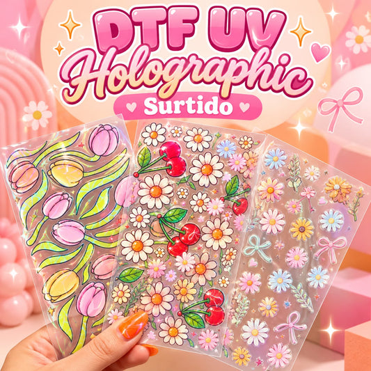 DTFUV Holográfico | Surtido
