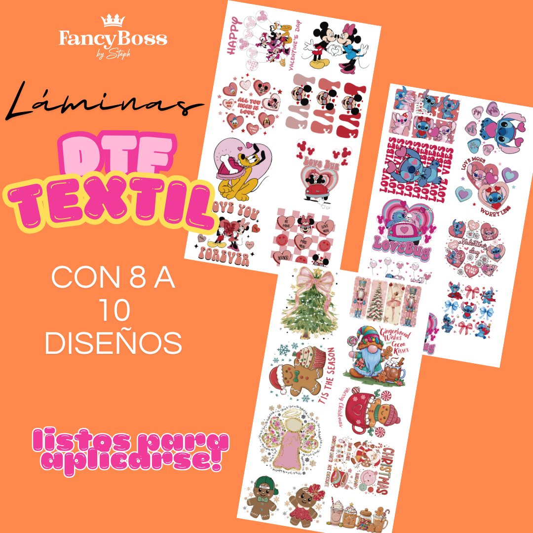 LIVE TIKTOK DFT Textil Láminas