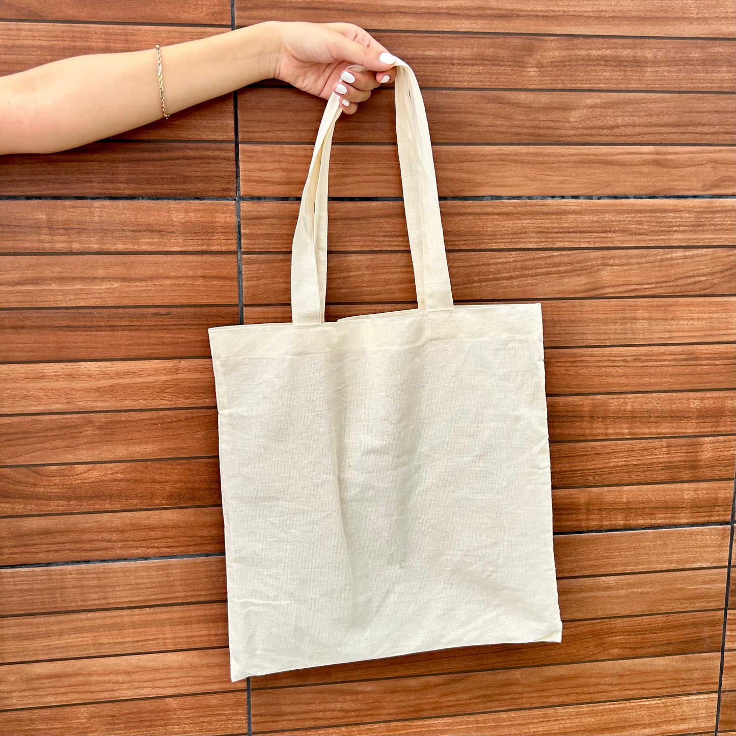 Tote Bag Natural Blanket 40x40