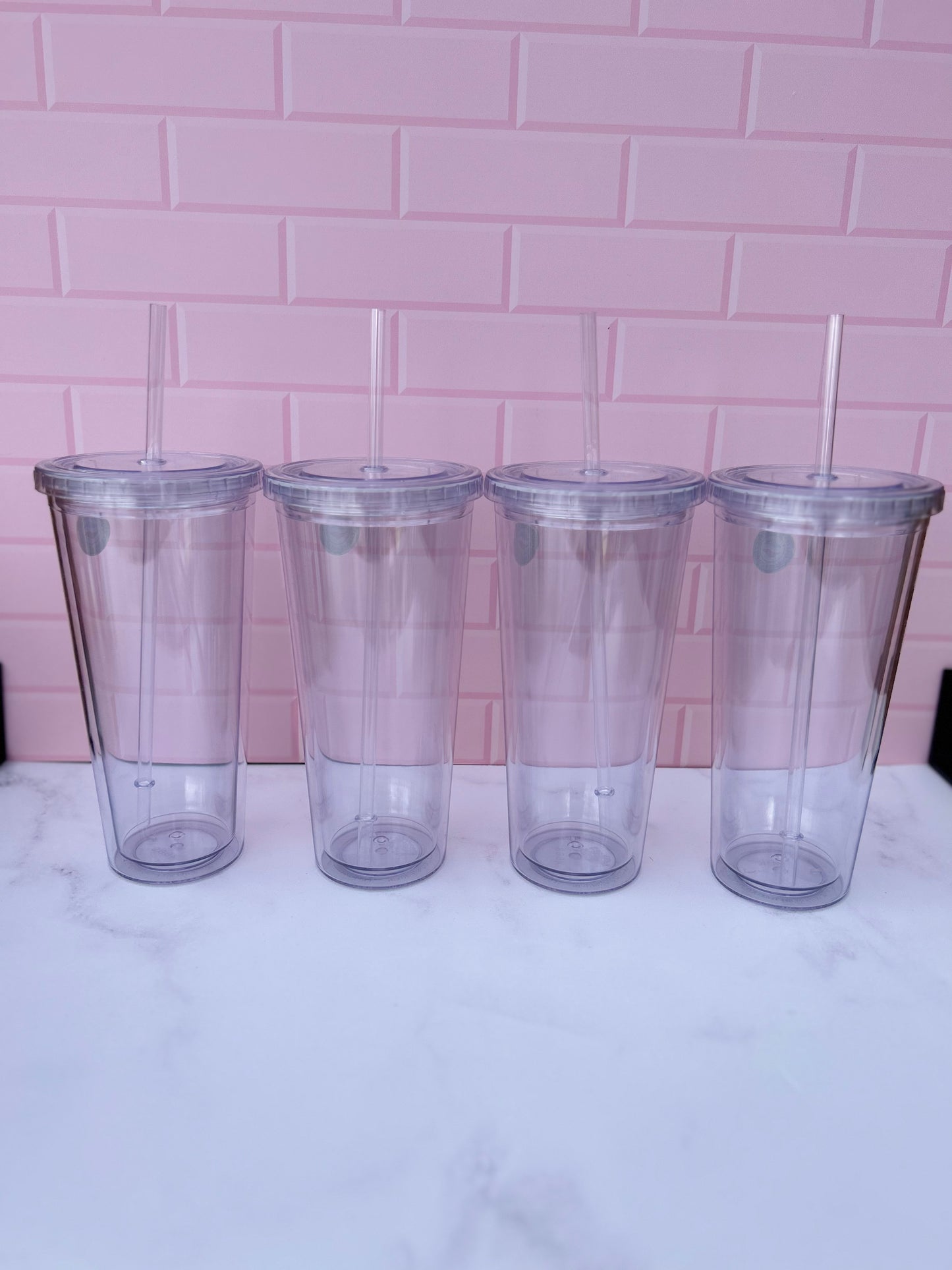 Vaso Clasico Acrílico