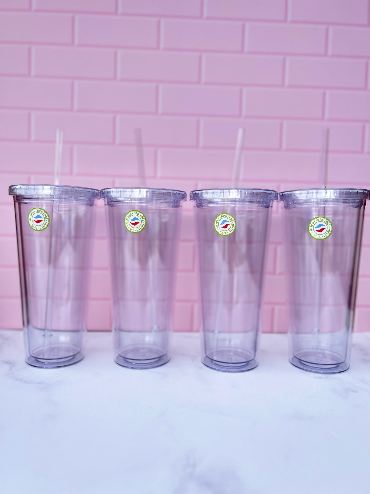 Vaso Clasico Acrílico